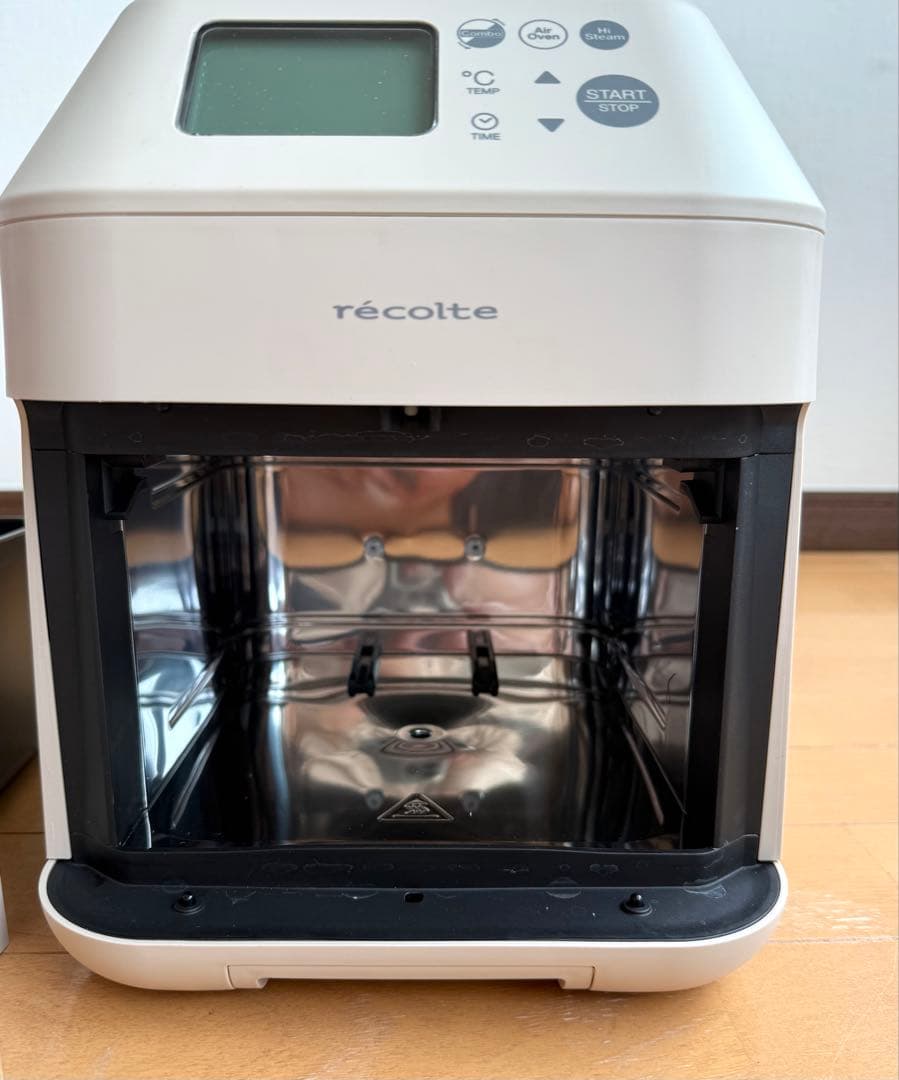 recolte ハイスチームエアーオーブン RAO-3 クリームホワイト