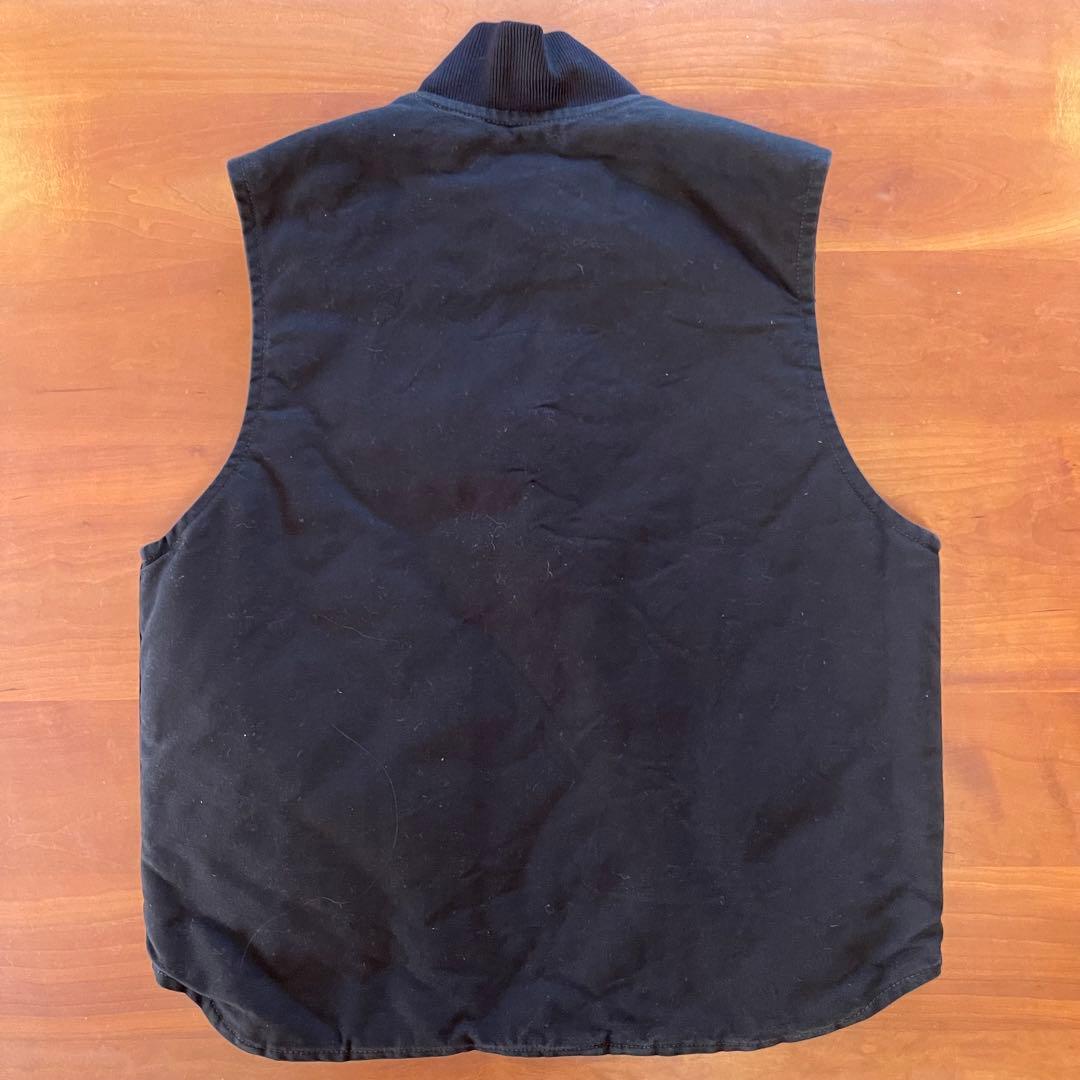 carhartt vtg ダックベスト V01 BLK★Lサイズ