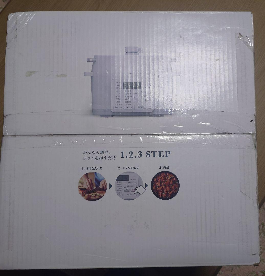 IRIS OHYAMA 電気圧力鍋 PC-MA4-W 4.0L