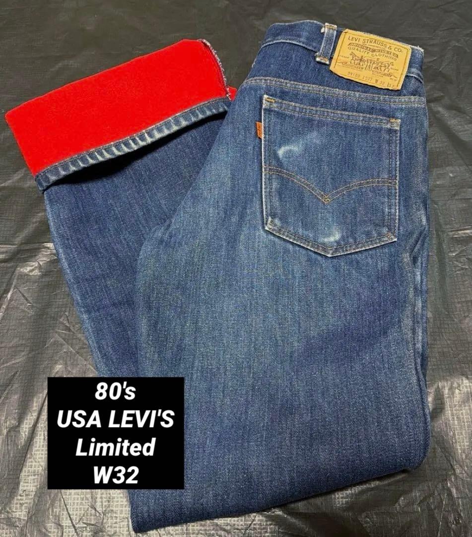 80's USA LEVI'S 39103 冬季五輪 限定モデル デニムパンツ
