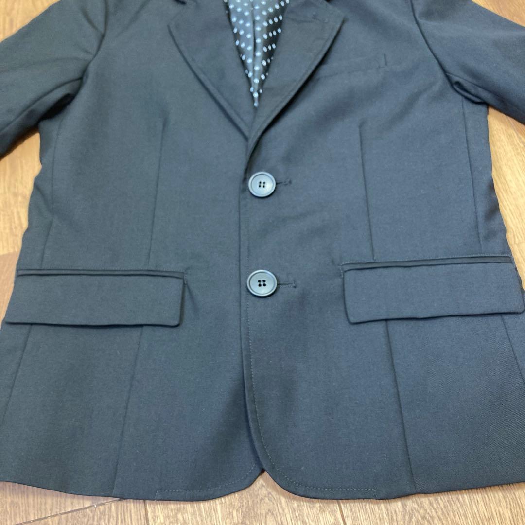 スムージー　セットアップスーツ　ブラック　140㎝