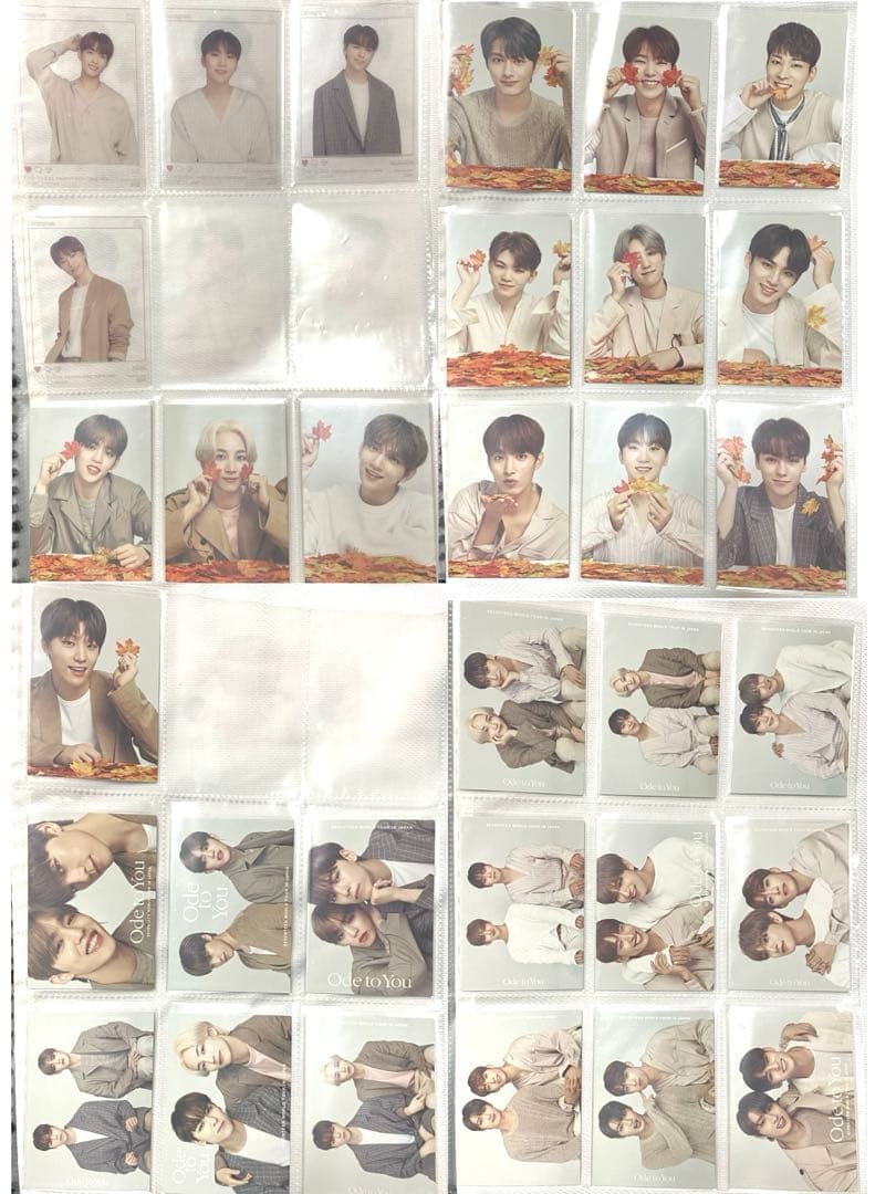 SEVENTEEN セブチ　ode to you オデコン　トレカ　コンプリート