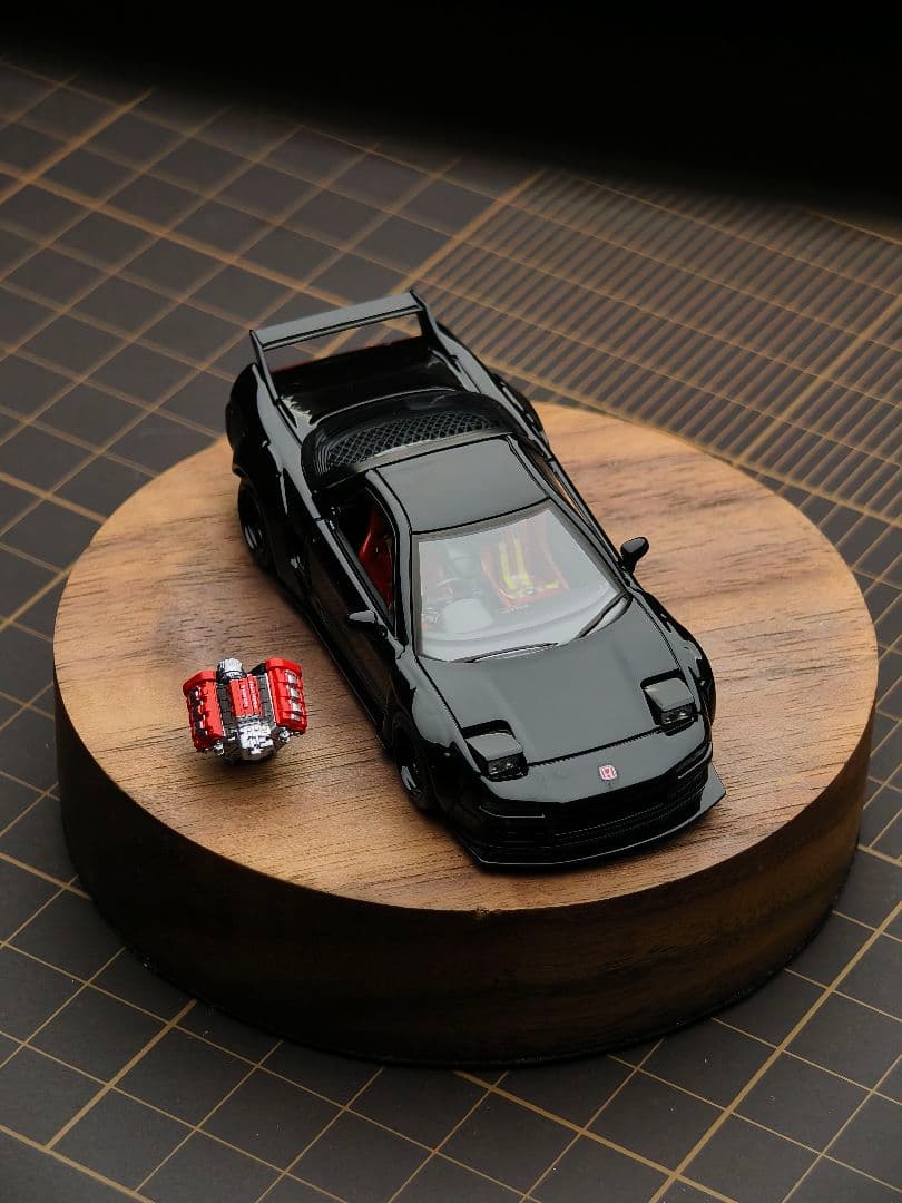 1/64 MT Honda NSXワイドボディ ブラック仕様｜ 希少カラー