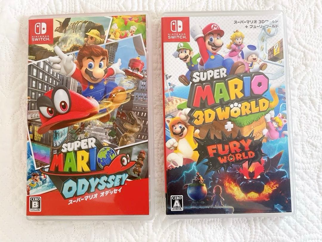 スーパーマリオオデッセイ　マリオ3Dワールド+フューリーワールド　Switch版