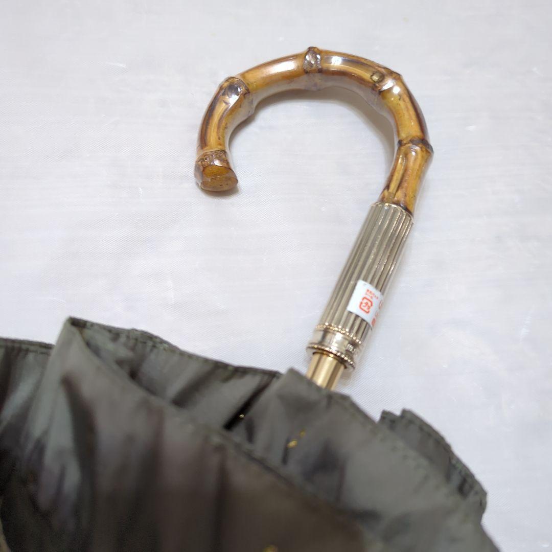 未使用✨ジルスチュアート 晴雨兼用傘 日傘トップフラット フリル ラメ カーキ