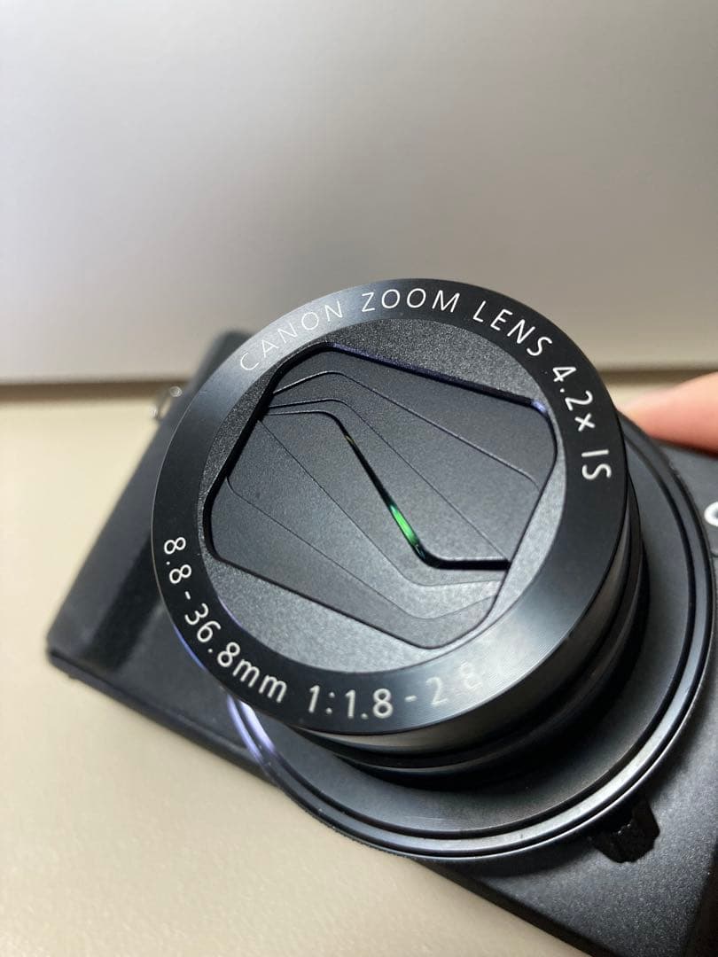 Canon PowerShot G7 X Mark II レンズカバー開閉不良