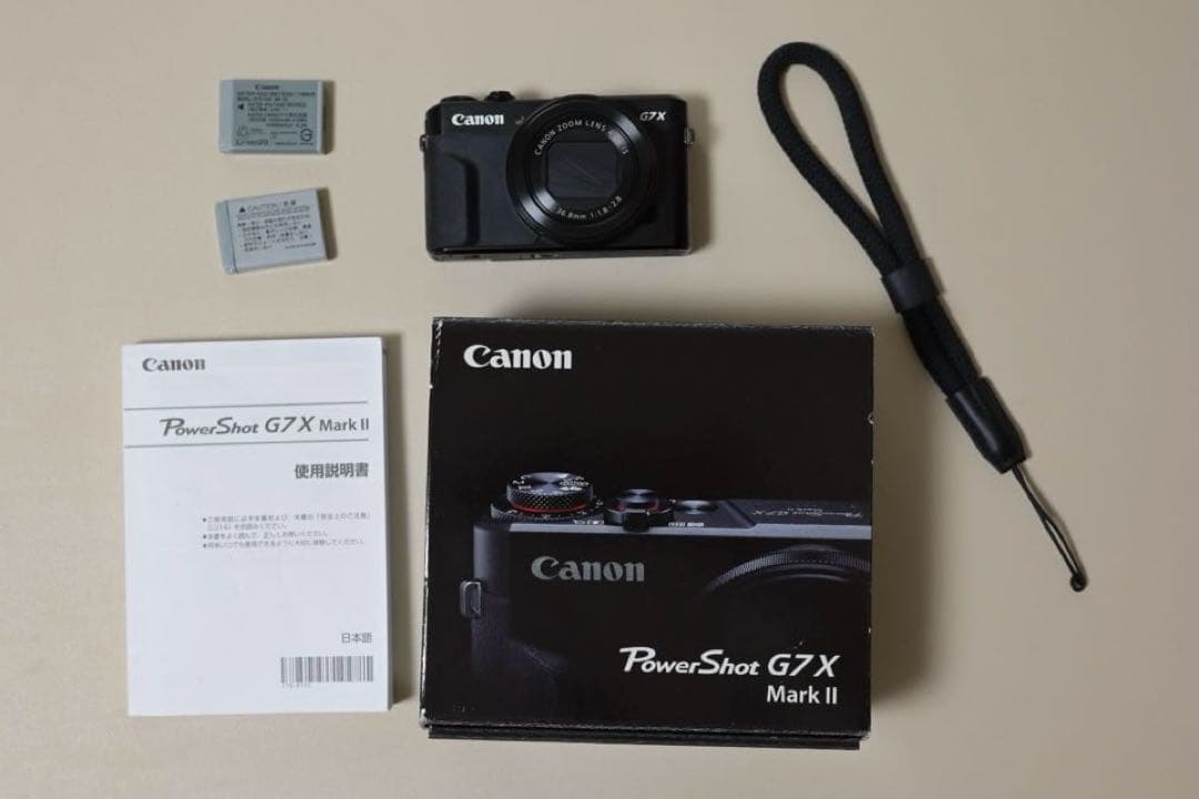 Canon PowerShot G7 X Mark II レンズカバー開閉不良