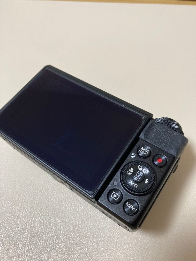 Canon PowerShot G7 X Mark II レンズカバー開閉不良