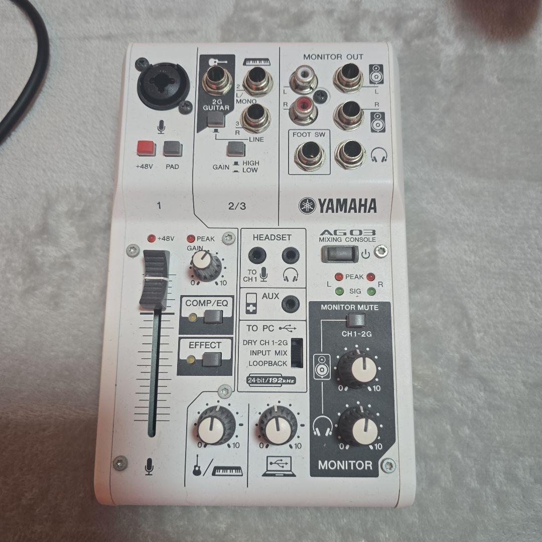 Yamaha AG03 ミキサーセット