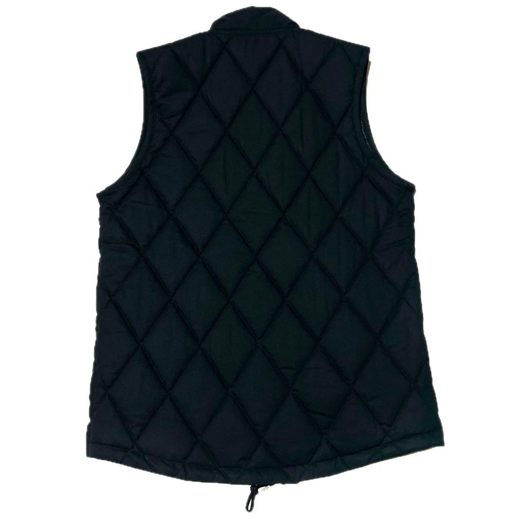 WESTRIDE VEST ウエストライド キルティングベスト ブラック