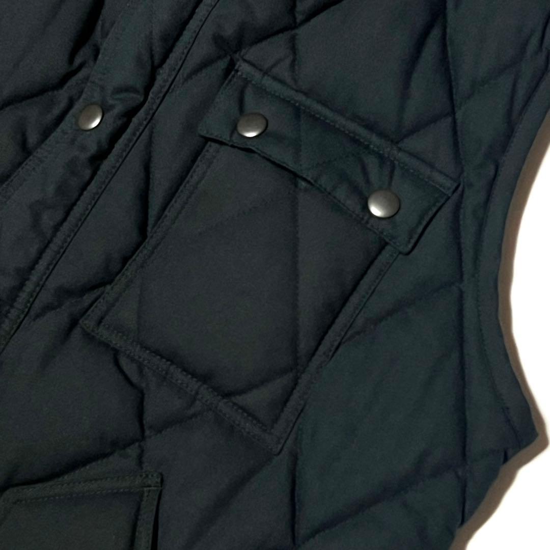 WESTRIDE VEST ウエストライド キルティングベスト ブラック