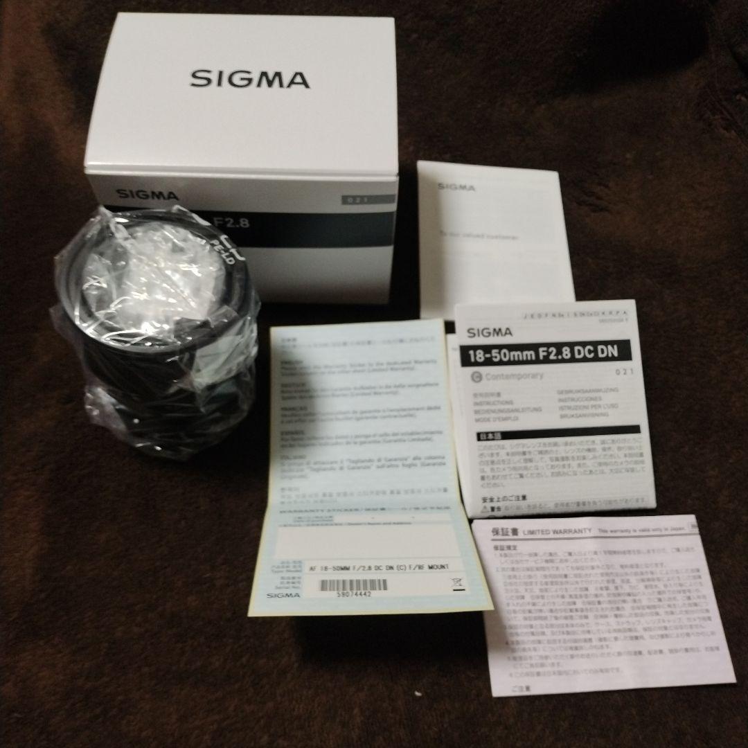 レンズ(ズーム) reoreo905SIGMA 18-50mm F2.8 DC DN