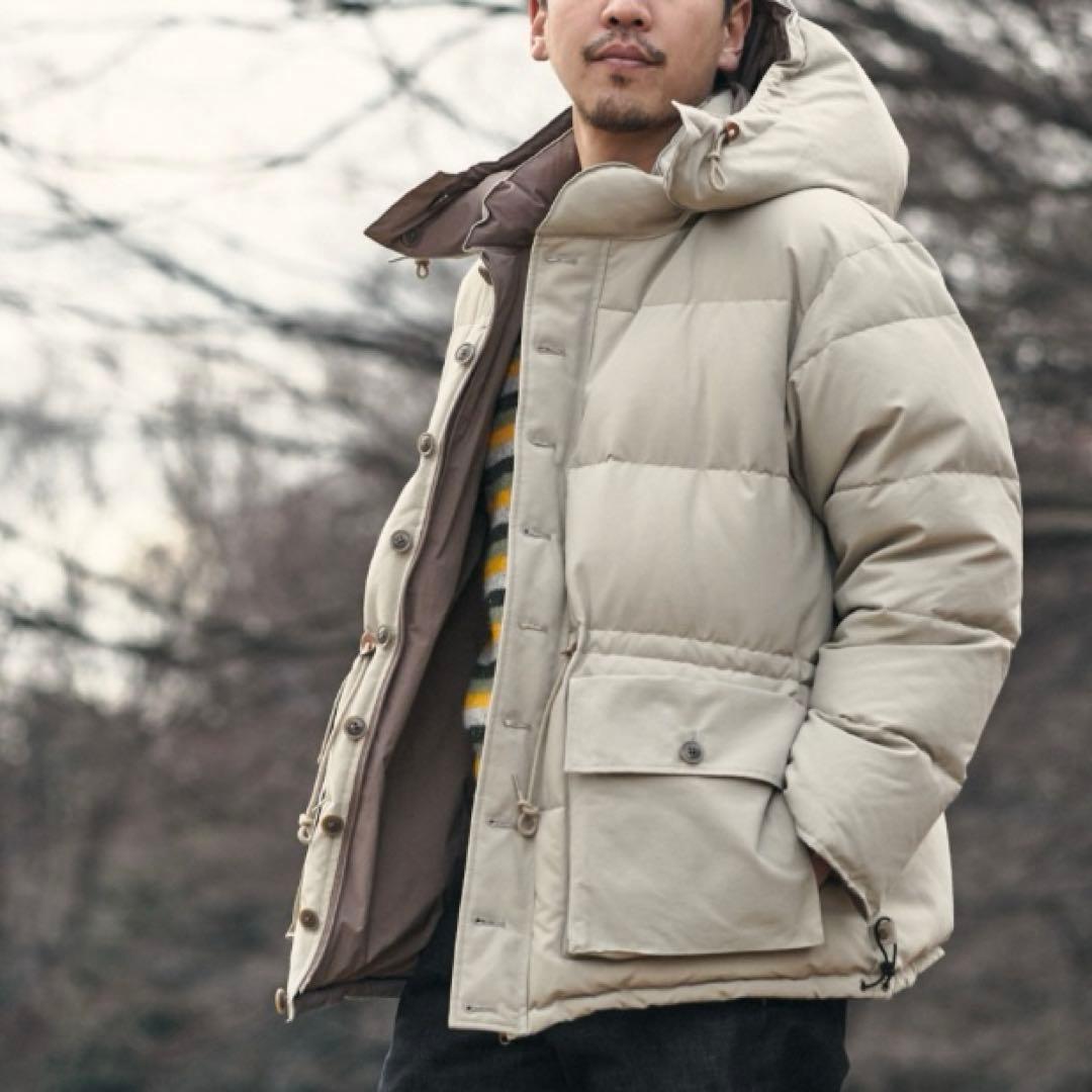 【美品】Caledoor リバーシブル ダウンジャケット　L