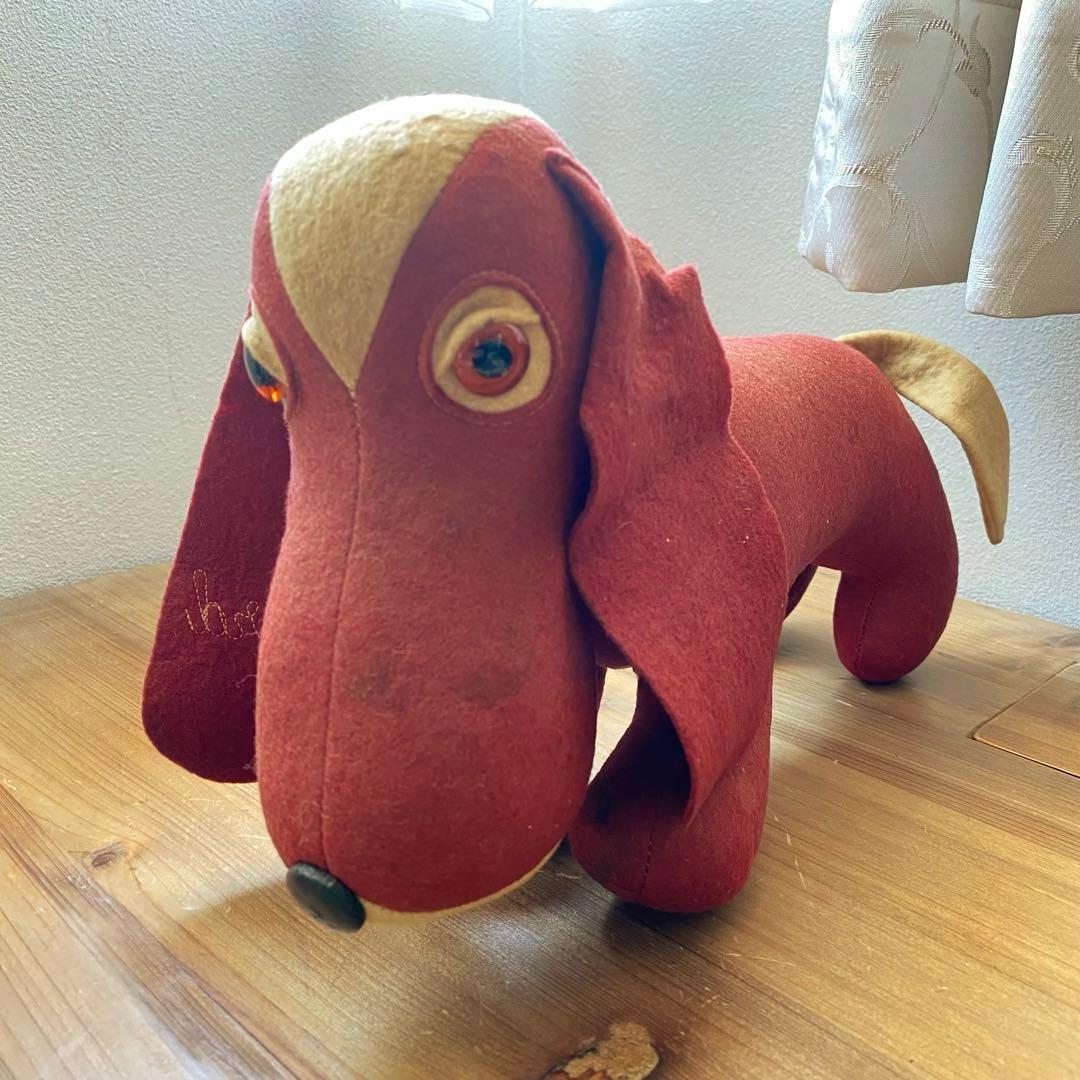 ダックスフンド　ハーバード大学　カレッジドール　カレッジマスコット　ぬいぐるみ