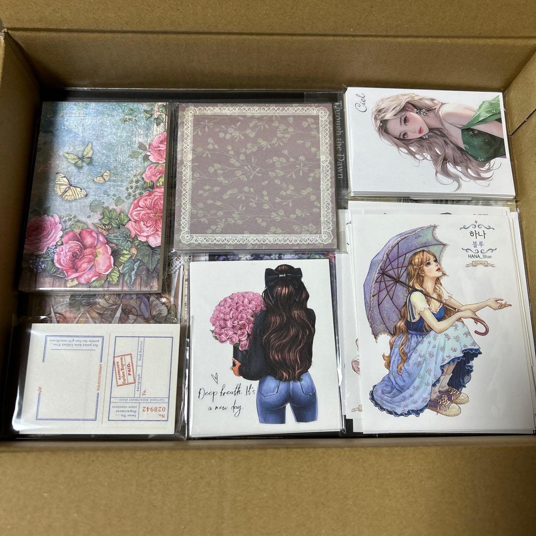 コラージュ素材 海外マステ デザインペーパー まとめ売り⑨