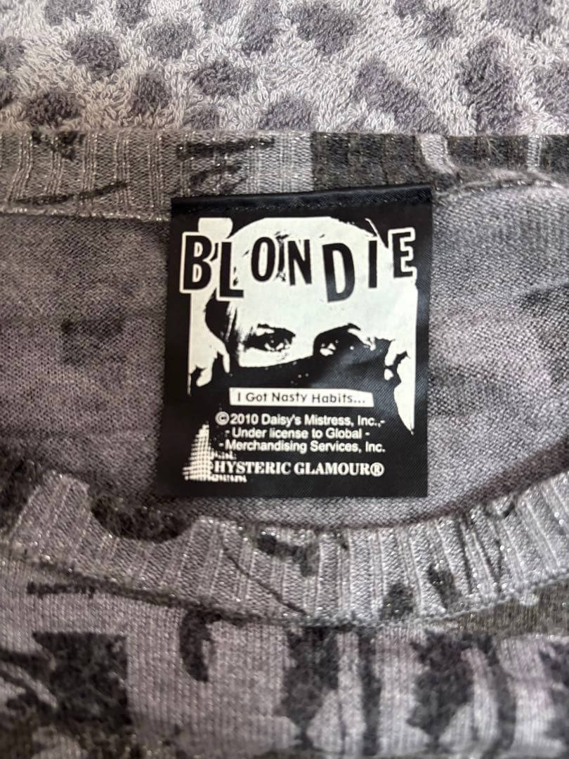 ヒステリックグラマー✖️BLONDIE コラボ 薄手ニット