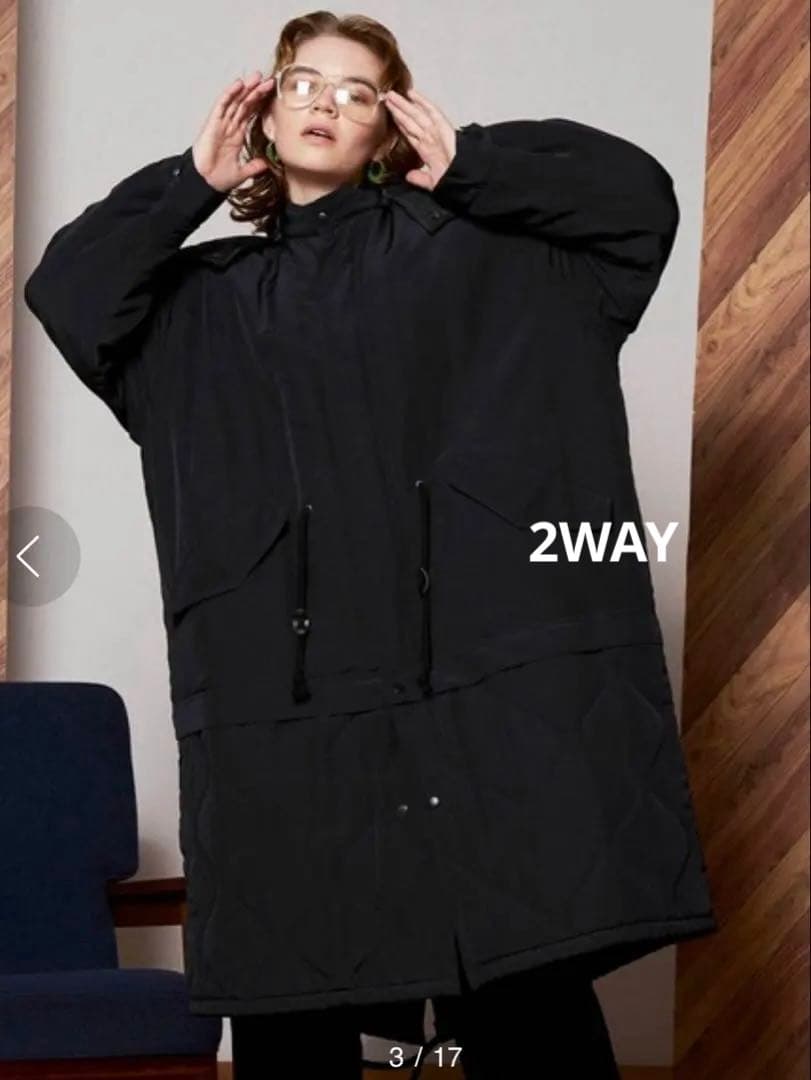 MAISON SPECIAL メゾンスペシャル キルティング モッズコート