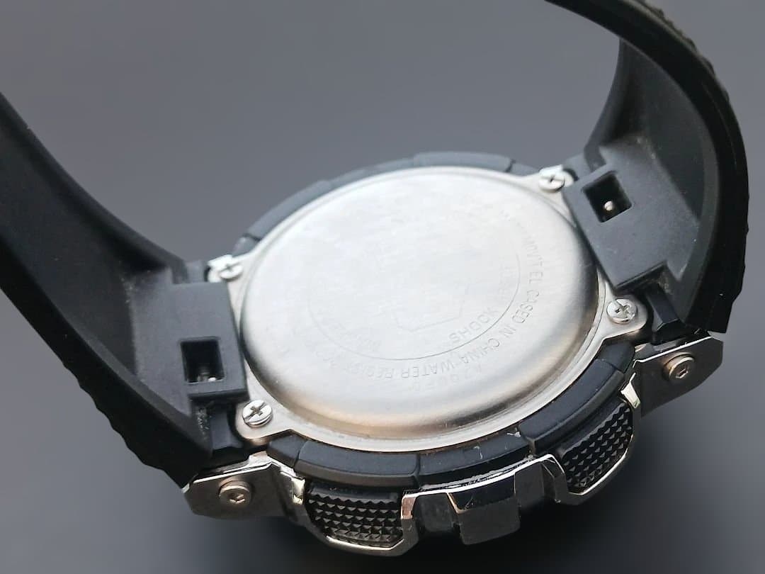 G-SHOCK デジタル腕時計 シルバー/ブラック GM-110