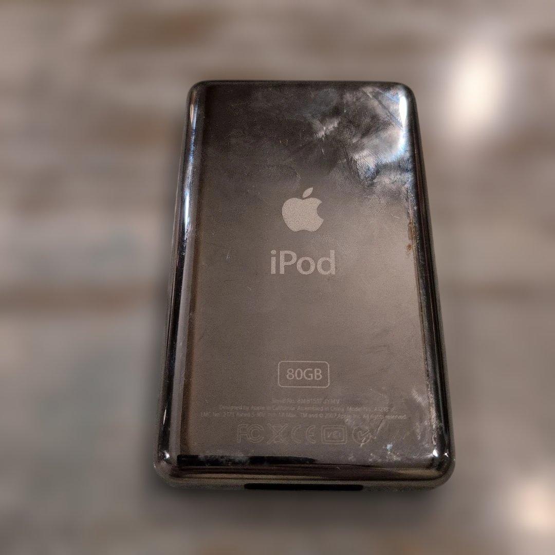Apple iPod Classic 黒 80GB 第6世代