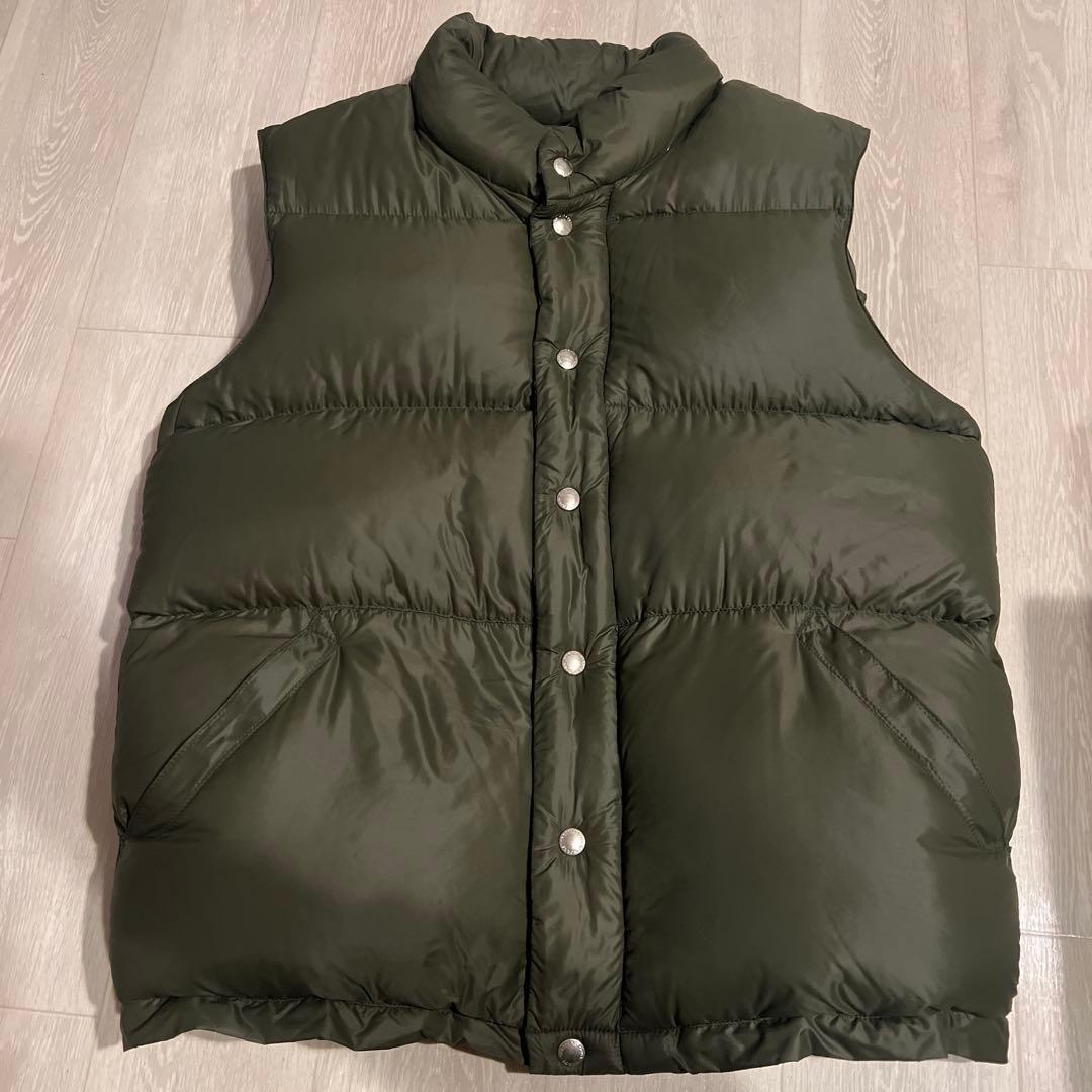 Crescent DownWorks ダウンベスト M オリーブグリーン