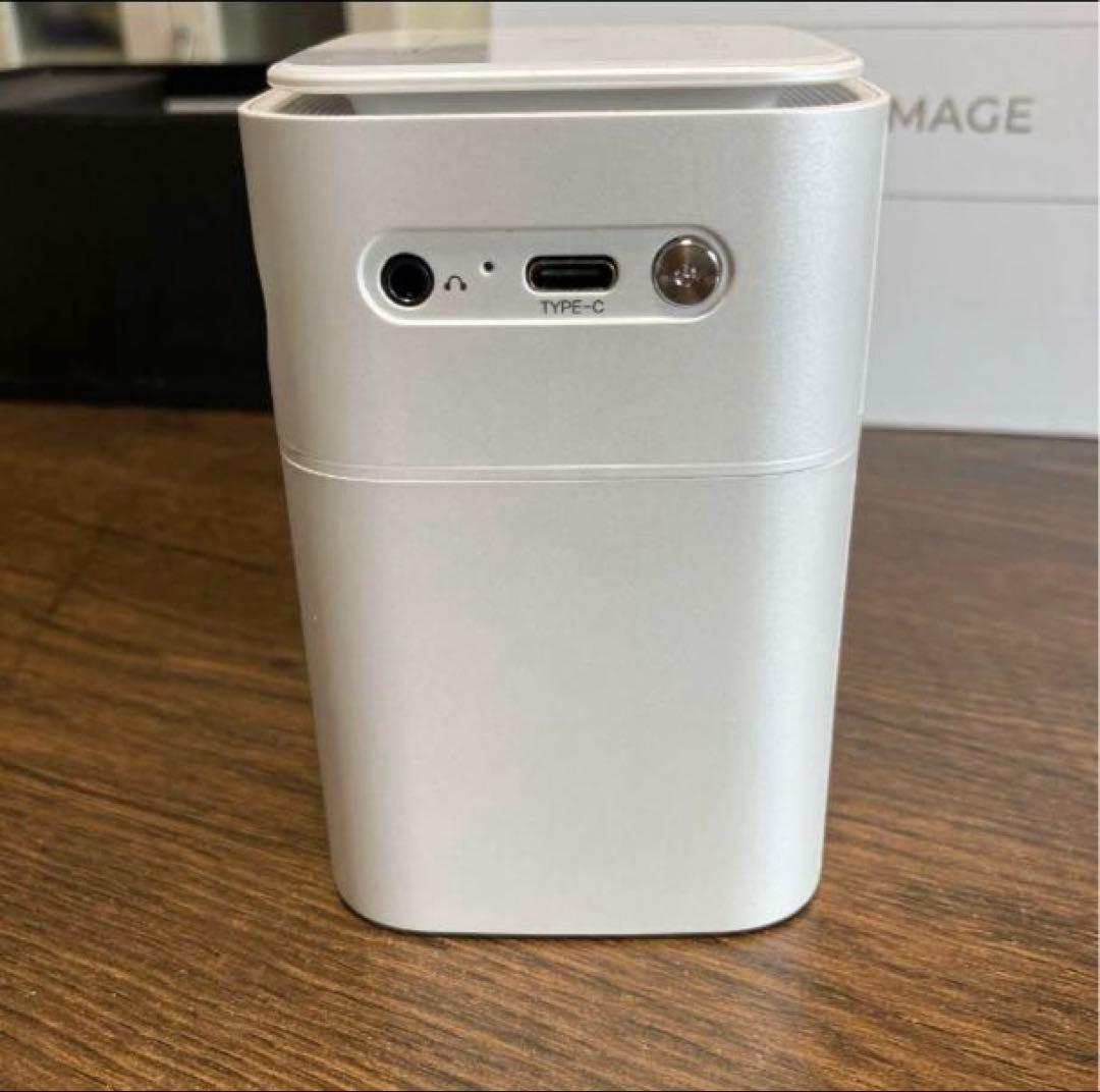 ✨未使用❣️✨CINEMAGE miniプロジェクター♪本体 ホワイト¥49800