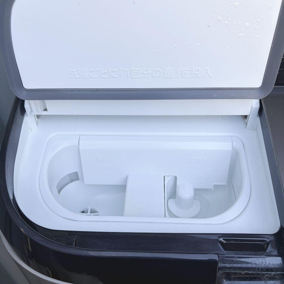 配送設置無料！純正HITACHIステンレスシャンパンおしゃれ洗濯機！完動超美品！