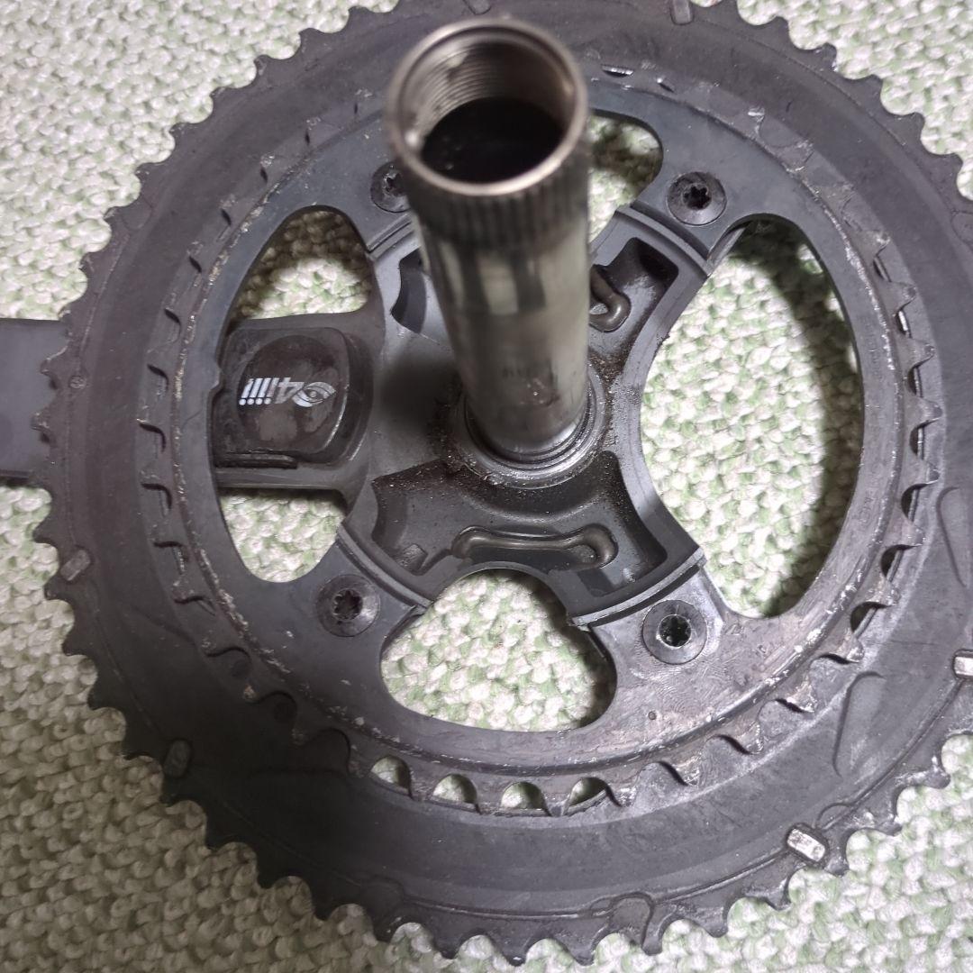 アルテグラのFC-6800+4iiiiパワーメーター(両脚計測)