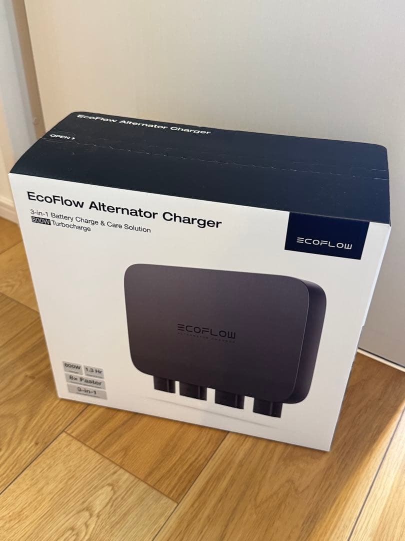【新品未開封】EcoFlow Alternator Charger 800W