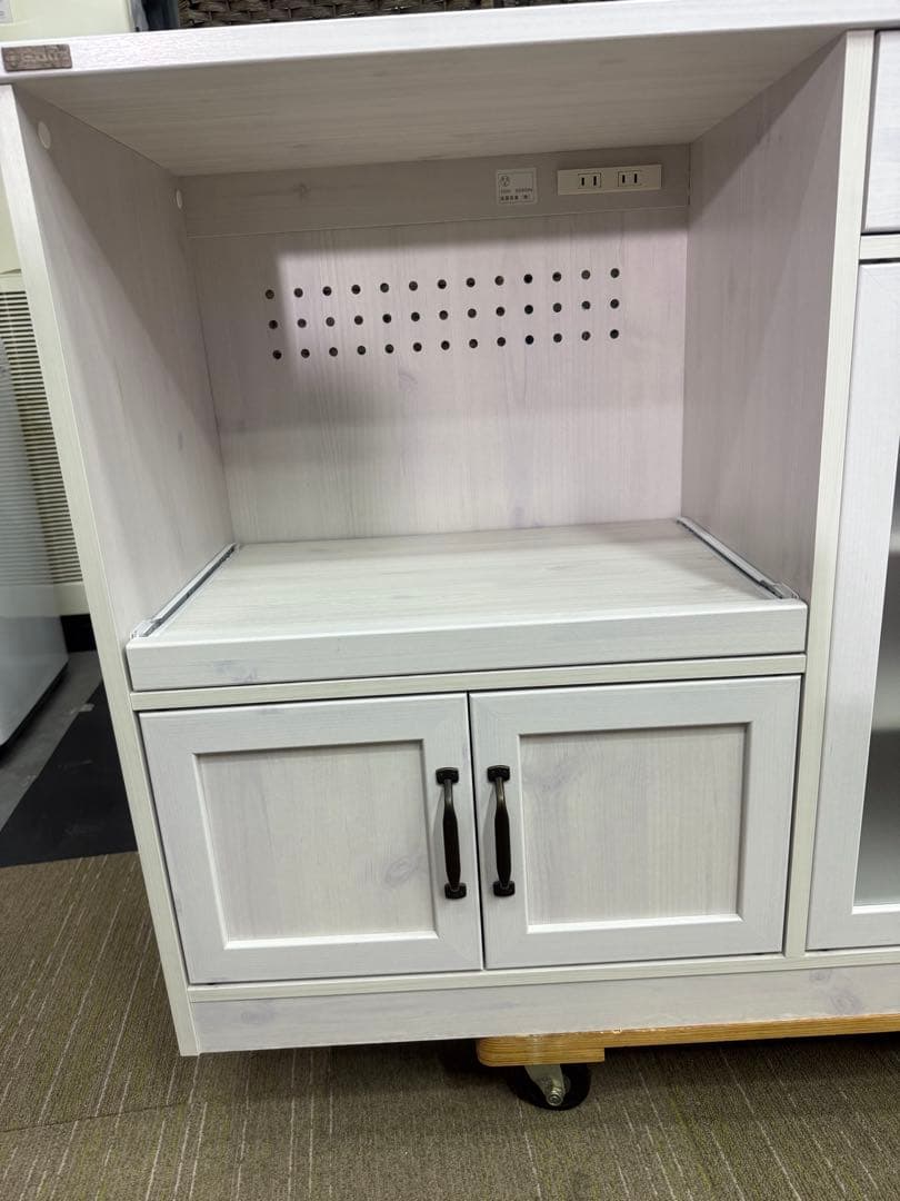 【洗浄消毒作業済】佐藤産業 LUFFY レンジボード レンジ台LU80-120L