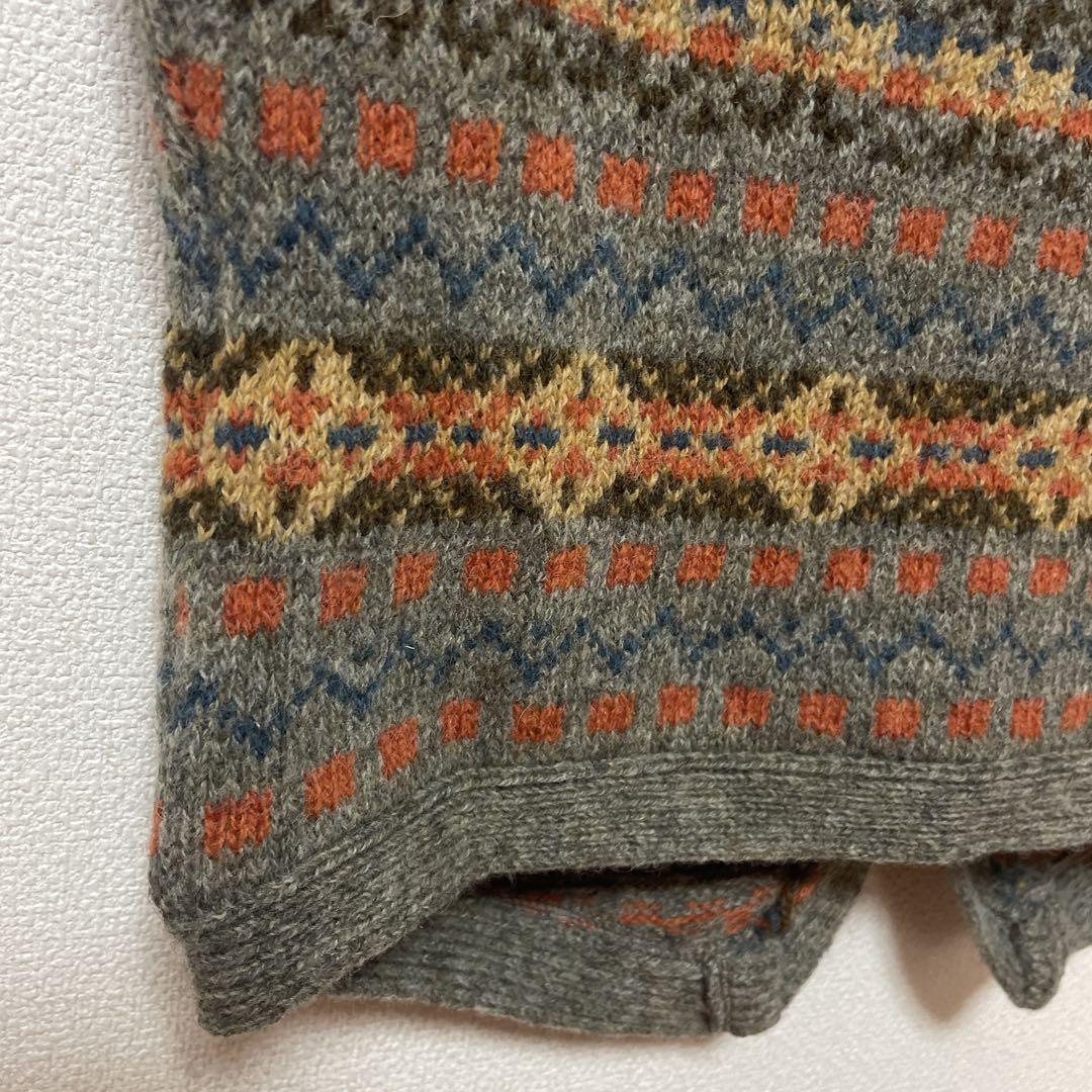 Nigel Cabourn フェアアイル ニットベスト スコットランド製