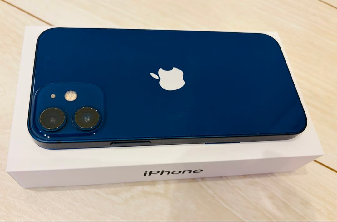 【超美品】 iPhone12mini 128GB ブルー　SIMフリー