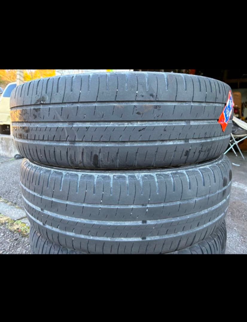 【クウガ】スズキ純正スペーシア165/55R15アルミタイヤセット 2本②