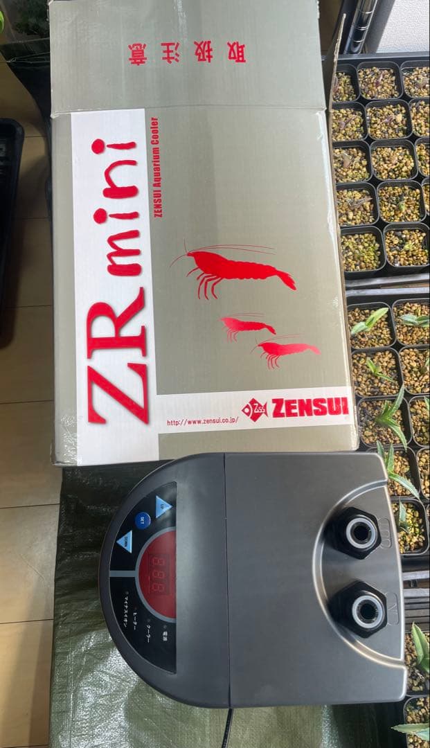 使用期間1ヶ月❗️ゼンスイ クーラーzr-mini
