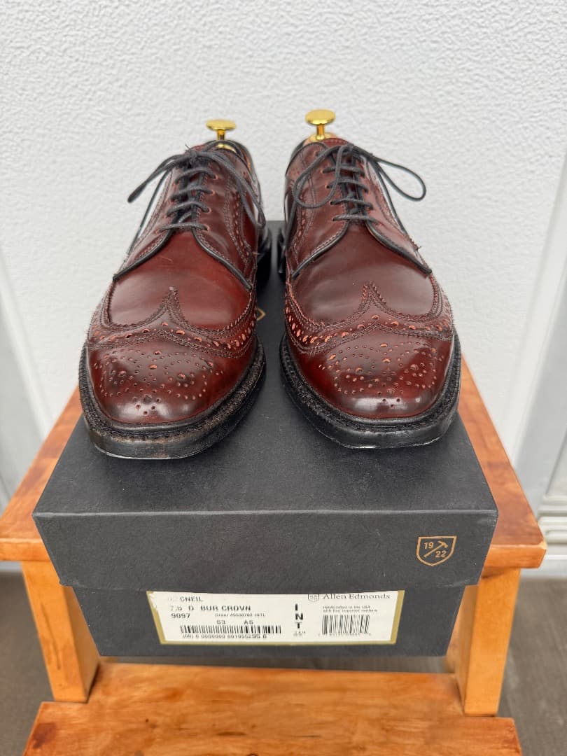 AllenEdmonds アレンエドモンズ US7.5Dマクニール コードバン