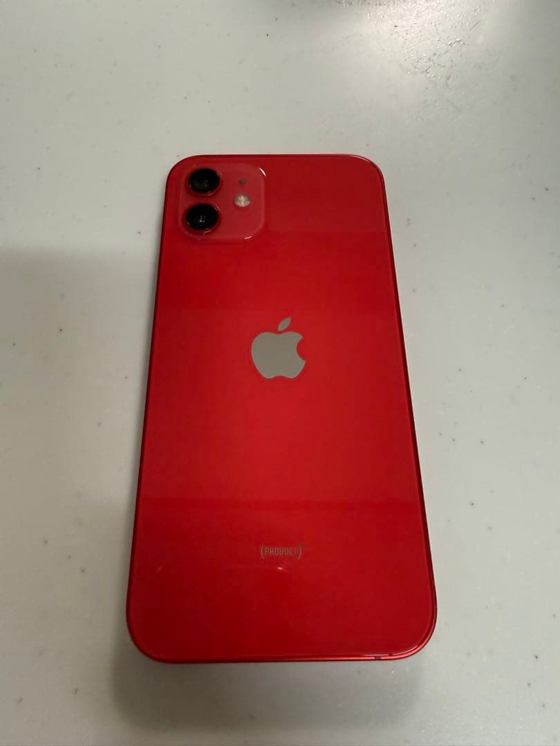 いのちゃん　Apple iPhone 12 赤 本体　128G
