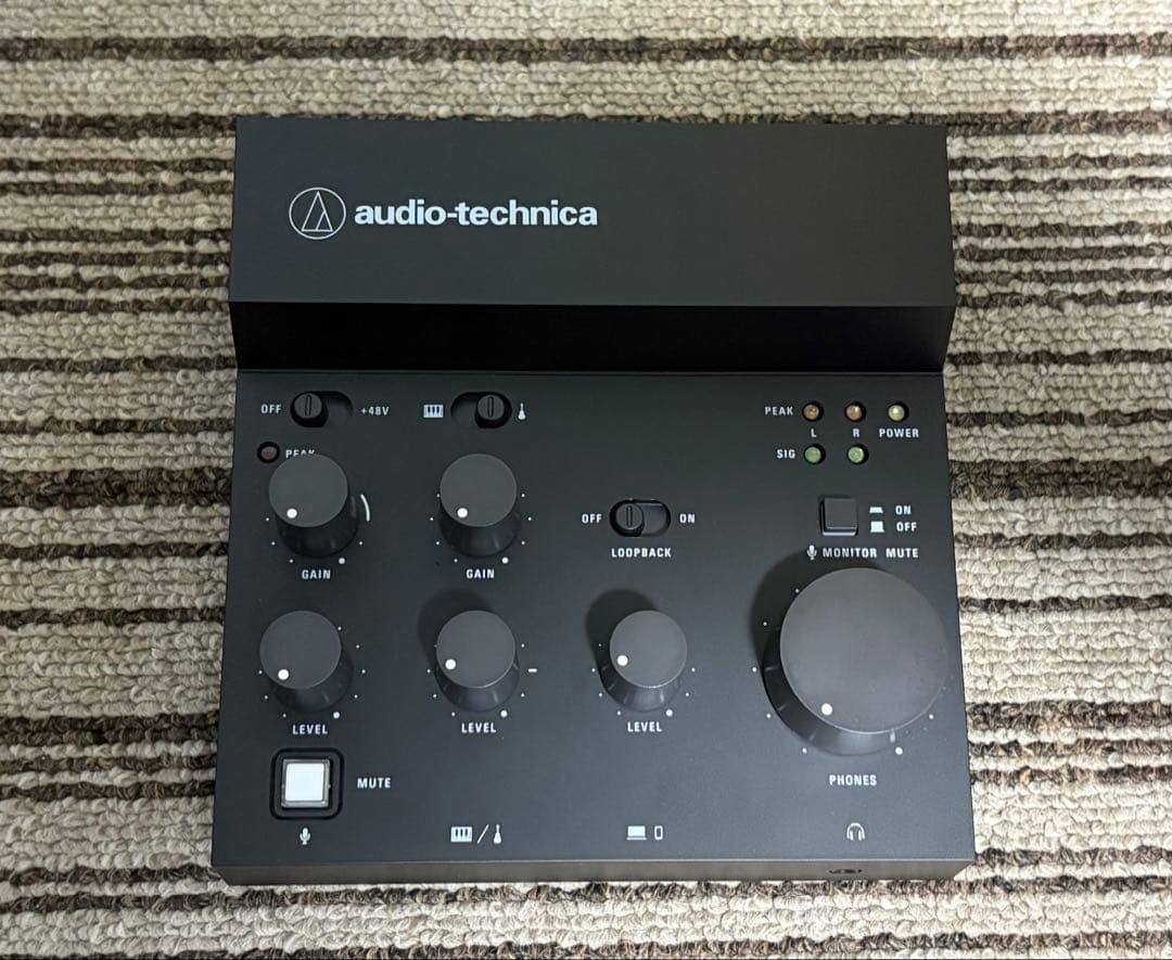 audio-technica AT-UMX3 オーディオインターフェイス