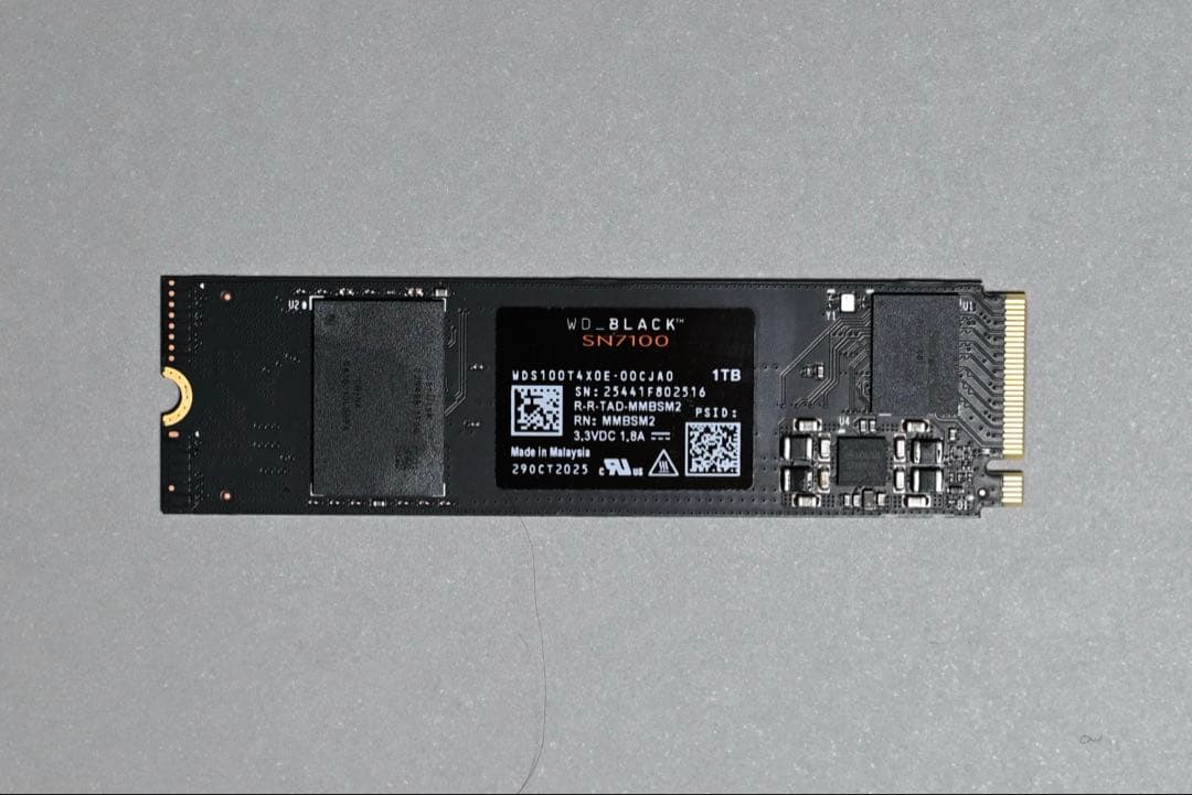 内蔵型SSD SN7100 1TB WD_BLACK Western Digital M.2