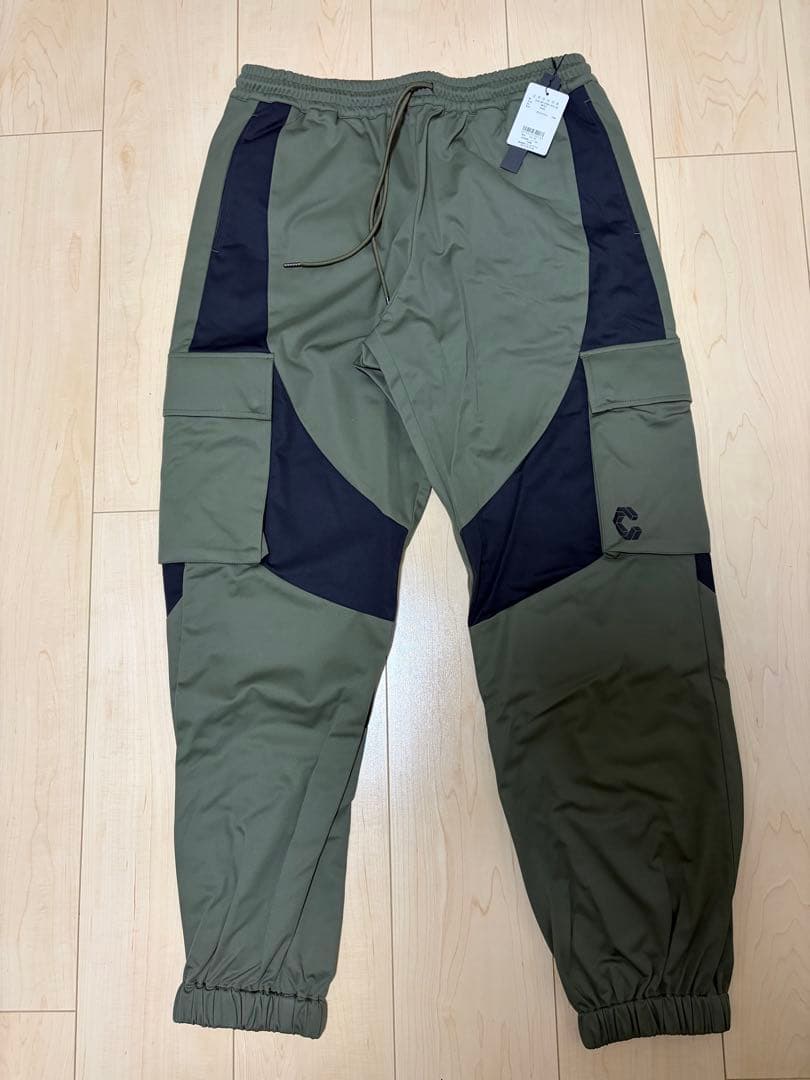 CRONOS カーゴパンツLカーキ