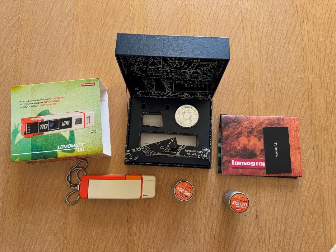 Lomography 110 Camera Golden フィルムセット