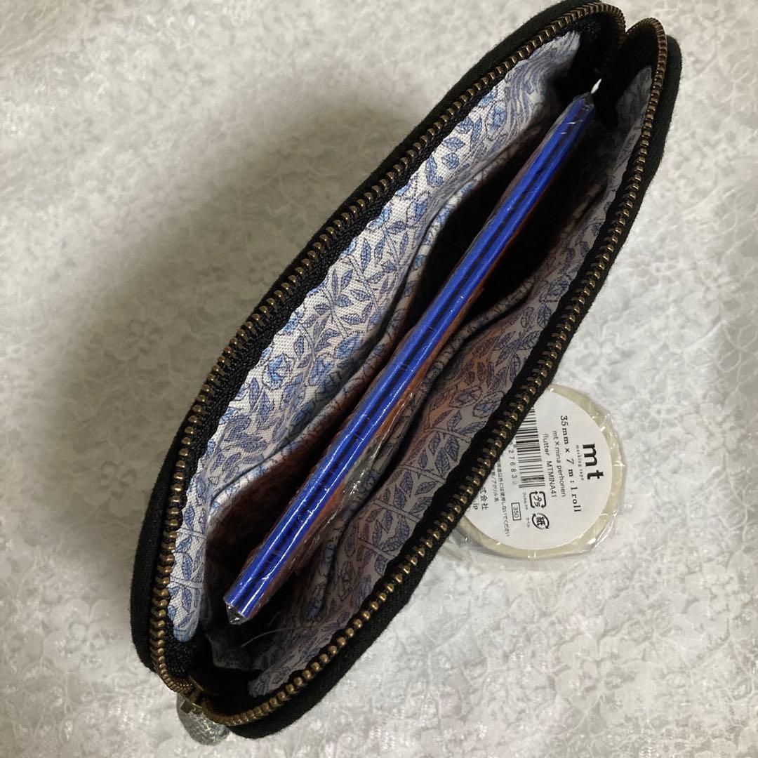 ミナペルホネン＊papurikko&タンバリン＊通帳ケース＊ハンドメイド〜