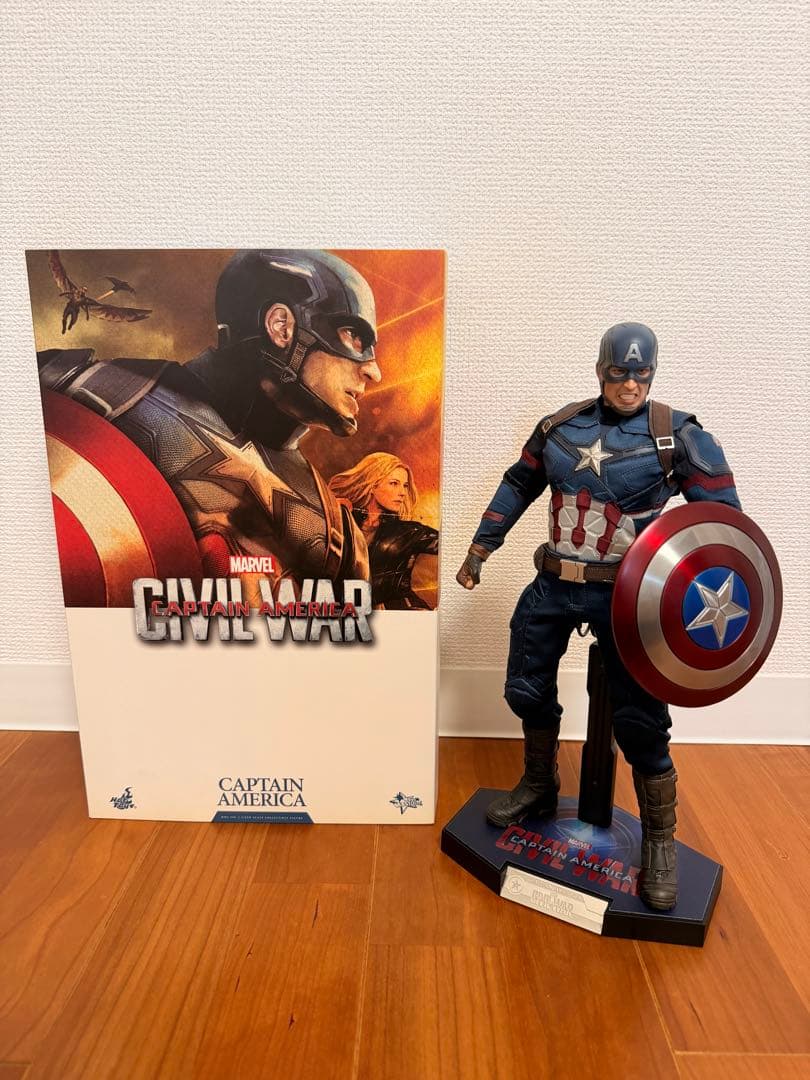 Hot toys ホットトイズ　アイアン マーク46 & キャプテン・アメリカ