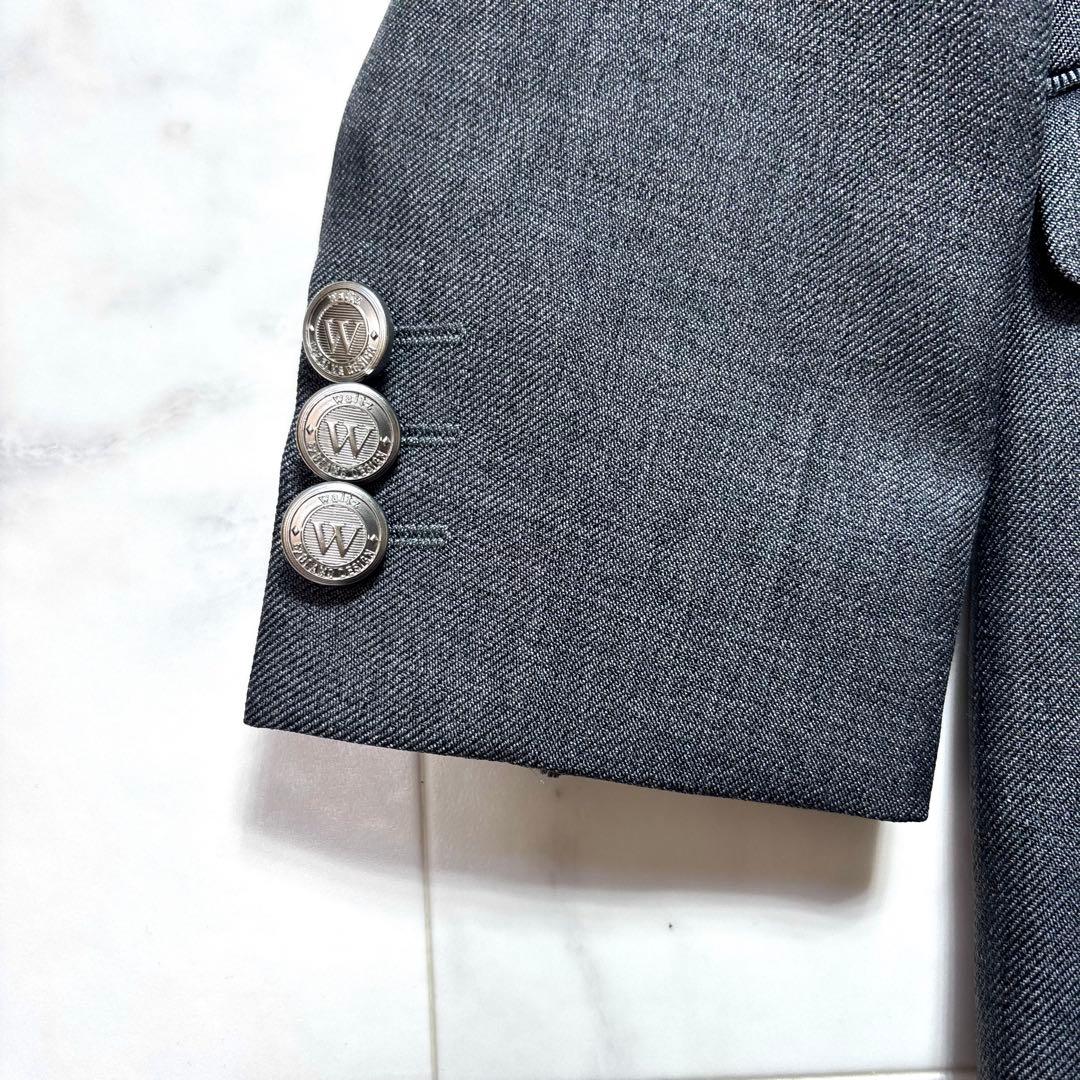 極美品✨ビームスデザイン キッズフォーマル 4点セット グレー×チェック 110