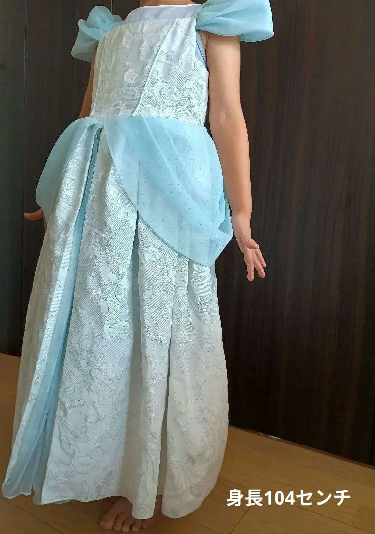 ビビディバビディブティック　シンデレラ　ドレス110 手袋・ティアラ
