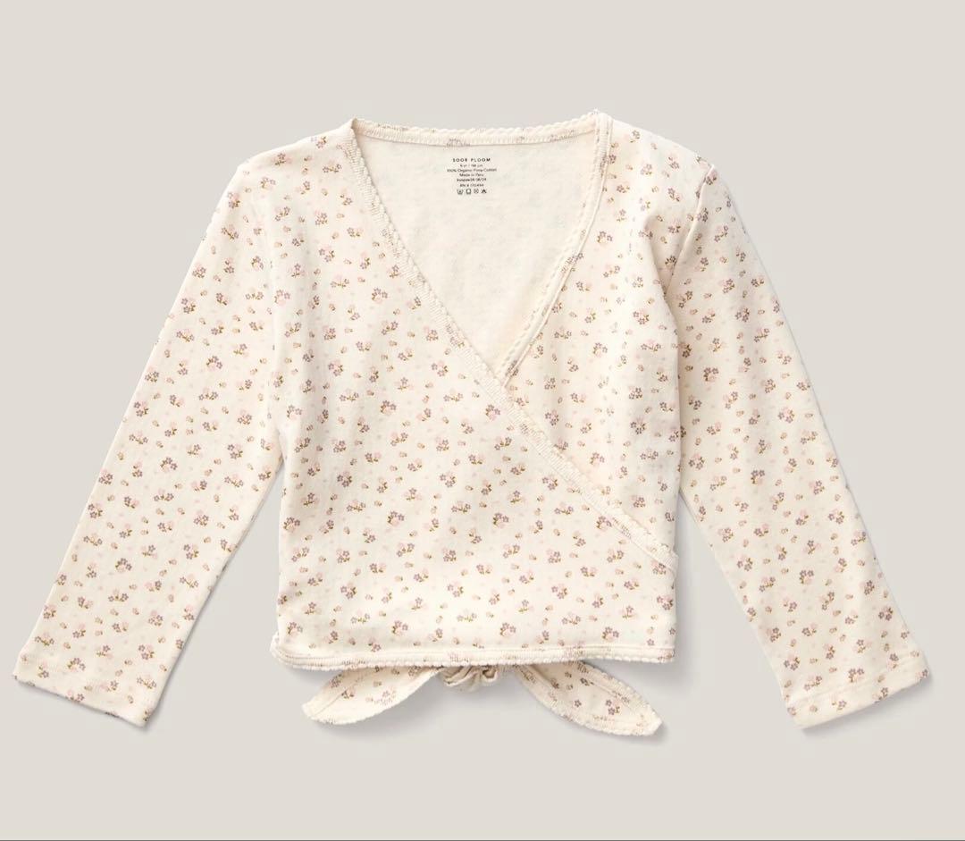 トップス soor ploom Warp Tee Calico Rosewood 4y