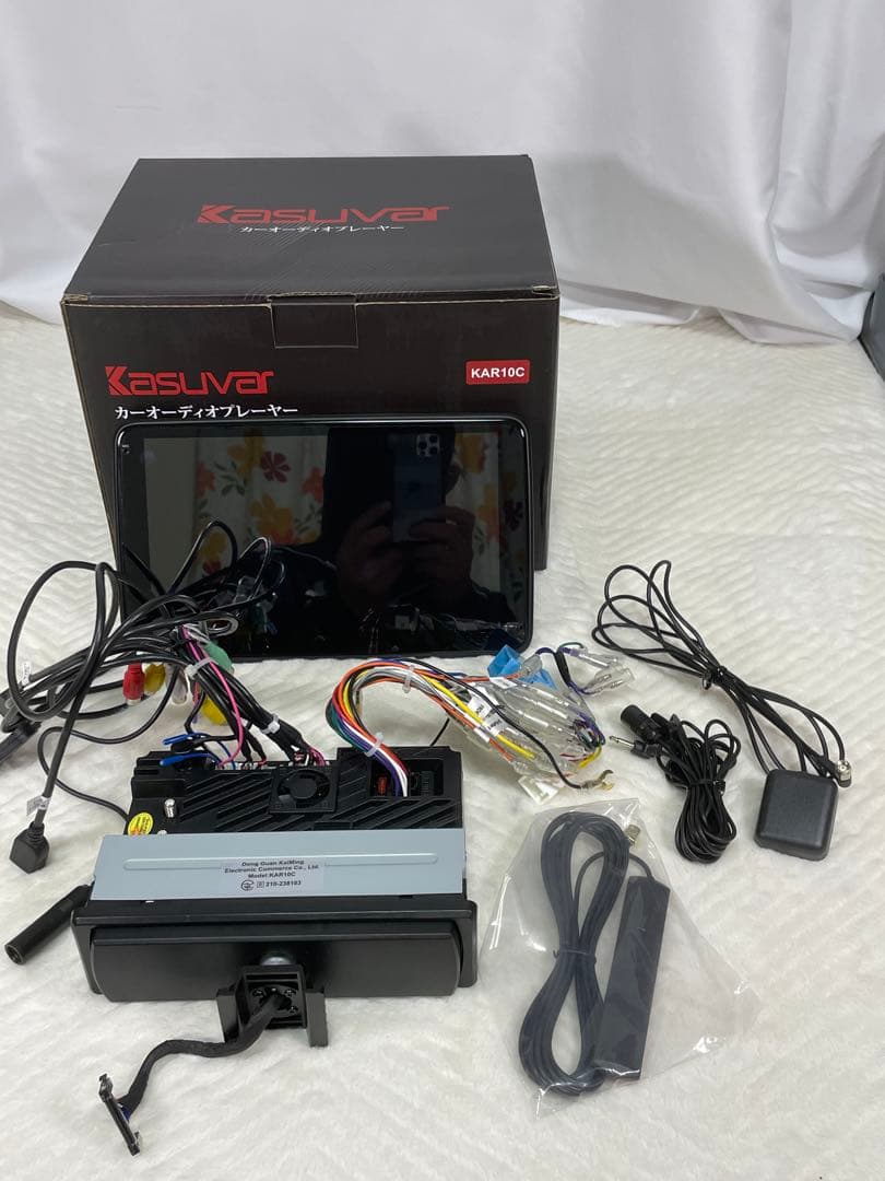 Kasuvar 1DIN ディスプレイオーディオ　KAR10C　 使用期間半年