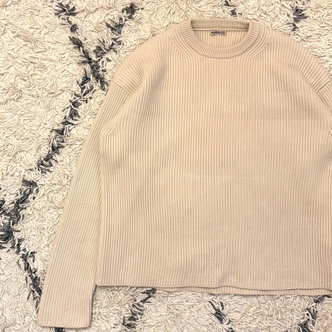 AURALEE super fine wool rib knit オーラリー