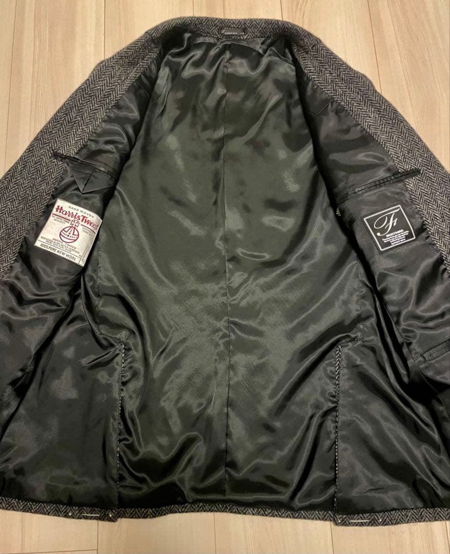 【超稀少‼️】Harris Tweed ハリスツイード　ジャケット　XL