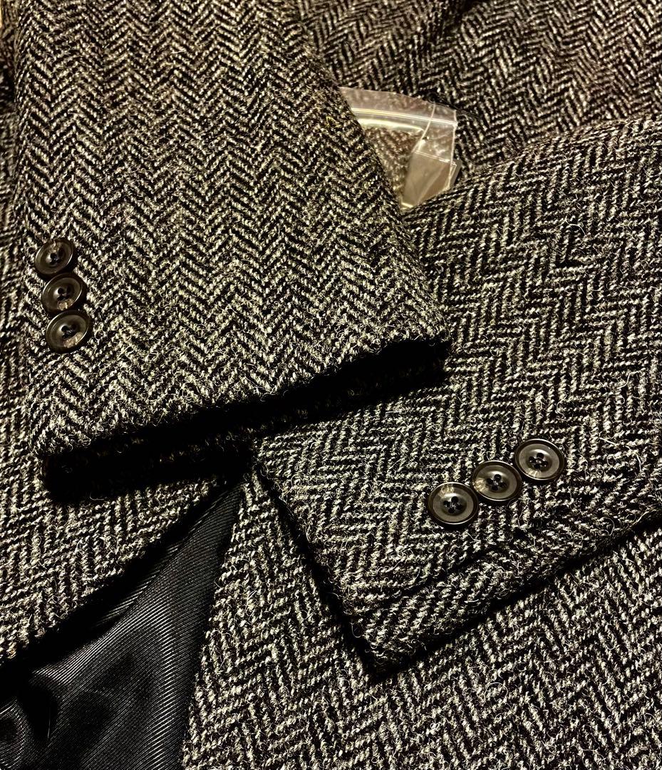【超稀少‼️】Harris Tweed ハリスツイード　ジャケット　XL