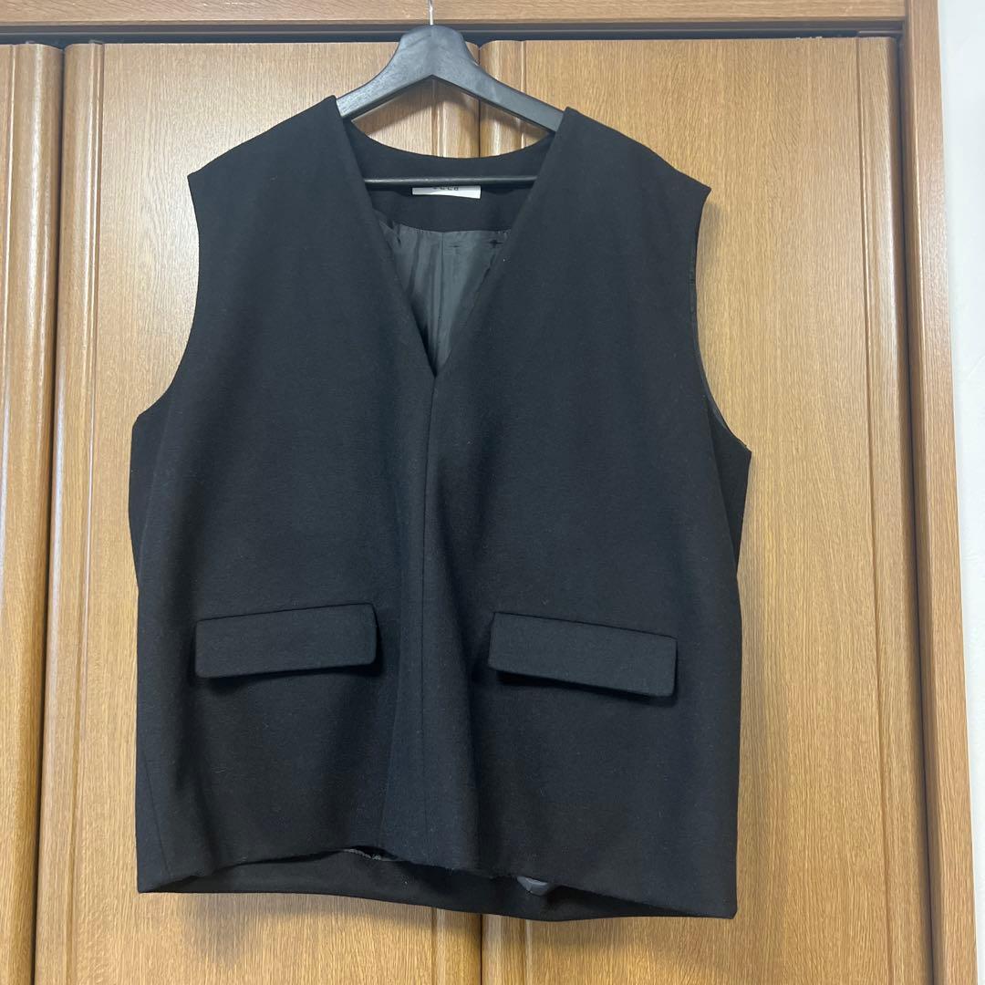 トップス ella_selectshop summer wool cocoon gilet