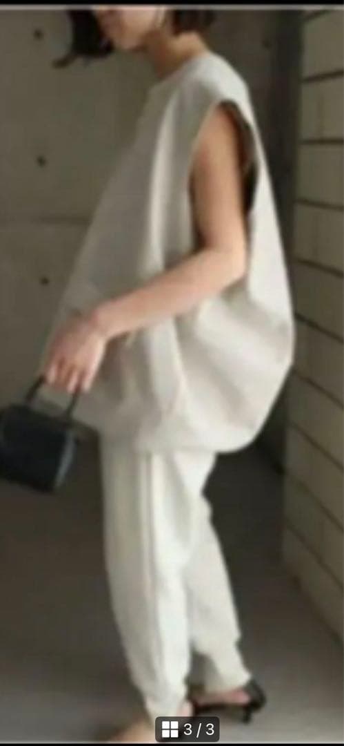 トップス ella_selectshop summer wool cocoon gilet